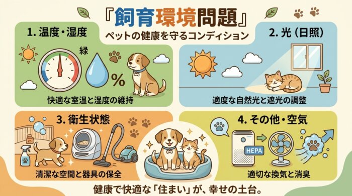 飼育環境問題