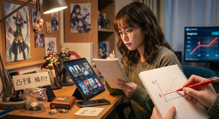 2.無理に凸をしない(課金額の線引き)