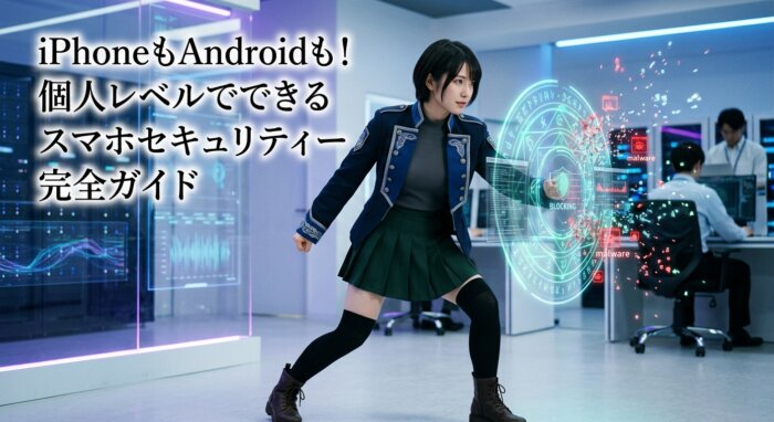 iPhoneもAndroidも!個人レベルでできるスマホセキュリティ完全ガイド