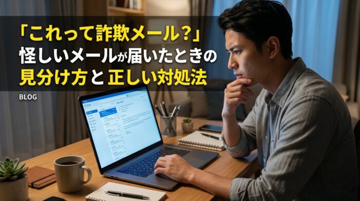 「これって詐欺メール?」怪しいメールが届いたときの見分け方と正しい対処法